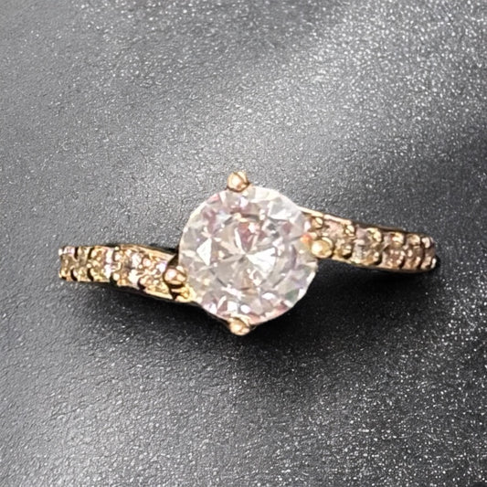 Anillo solitario Sunny