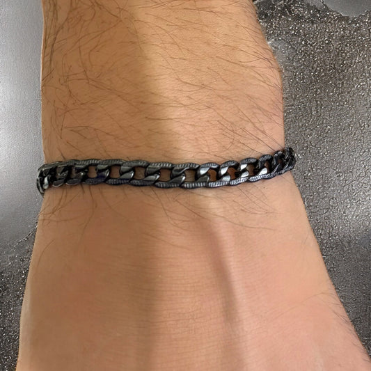 Pulsera caballero Dominus negra