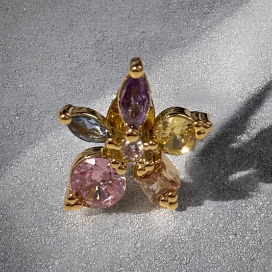 Aretes Camila dorado