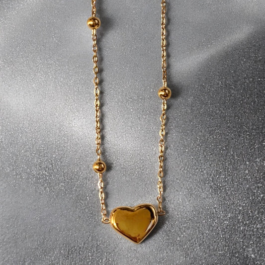 Pulsera Golden Heart