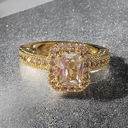 Anillo solitario Victoria