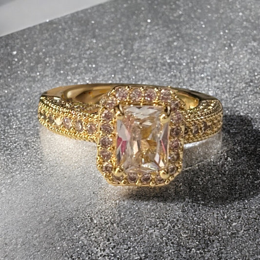 Anillo solitario Victoria