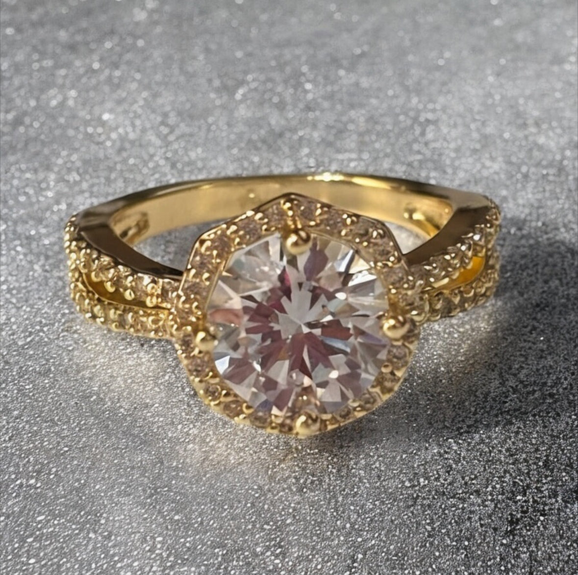 Anillo solitario Destiny