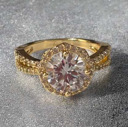 Anillo solitario Destiny