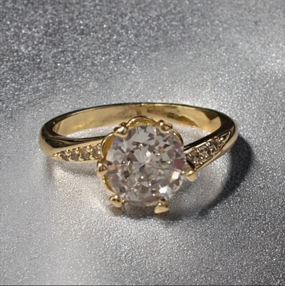 Anillo solitario Vanity