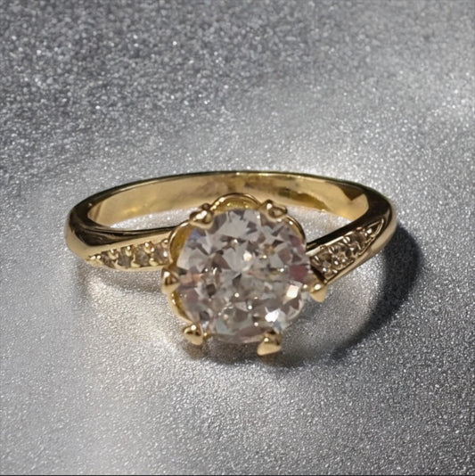 Anillo solitario Vanity