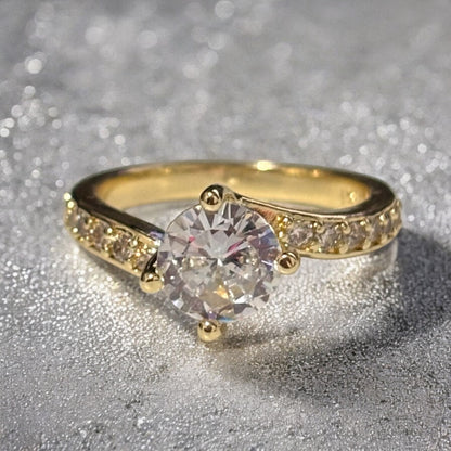 Anillo solitario Sunny