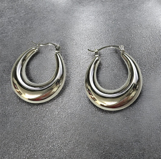 Arete Arracada Paola plateado
