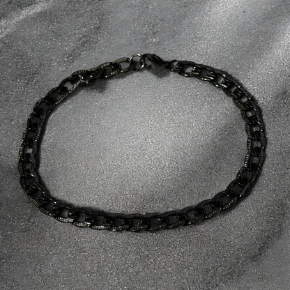 Pulsera caballero Dominus negra