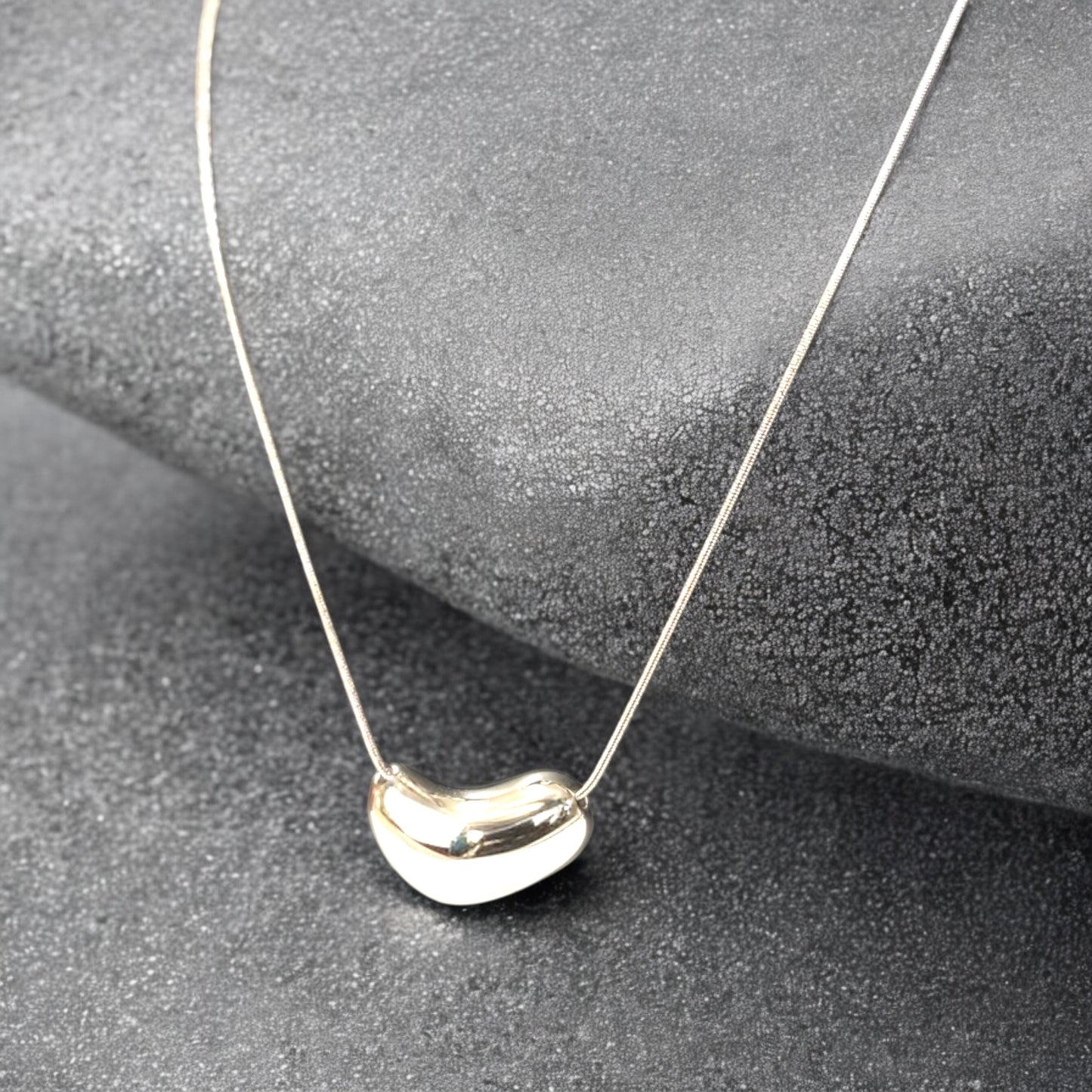 Collar Amore plateado