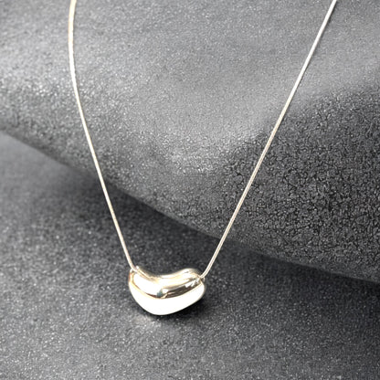 Collar Amore plateado