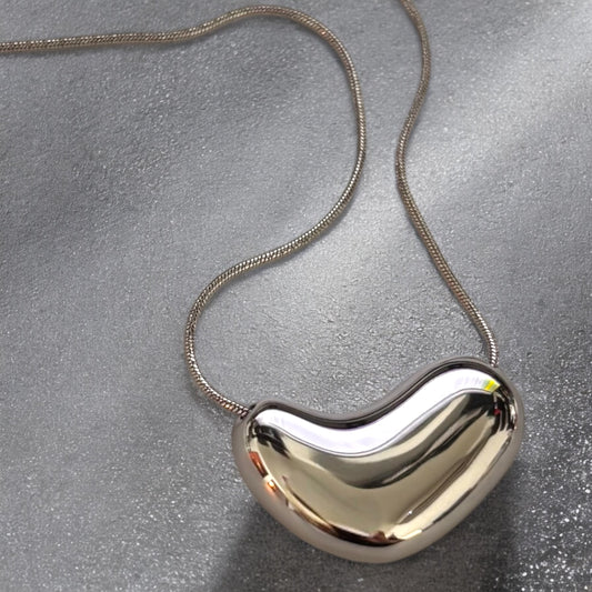 Collar Amore plateado