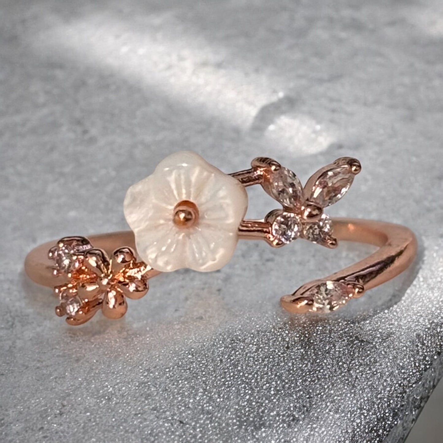 Anillo ajustable Rosalía